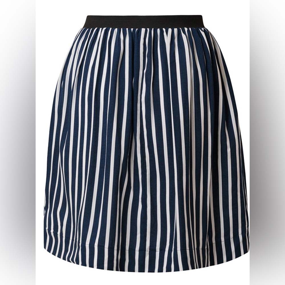 Oliver Bonas "Selena Stripe Skirt" Vintage-Inspired